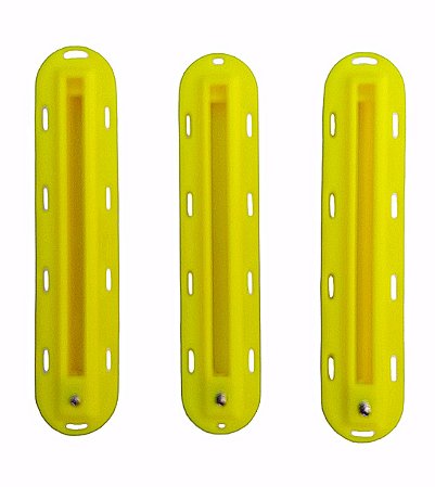 Jogo De Copinho De Quilha Para Prancha Gft Amarelo Fluor