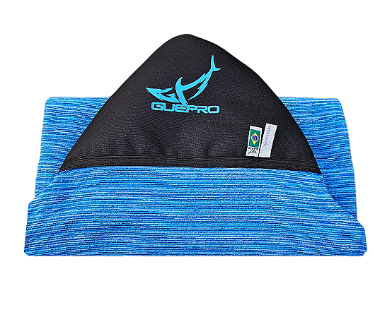 Capa Atoalhada Camisinha Prancha Skimboard Azul Wave