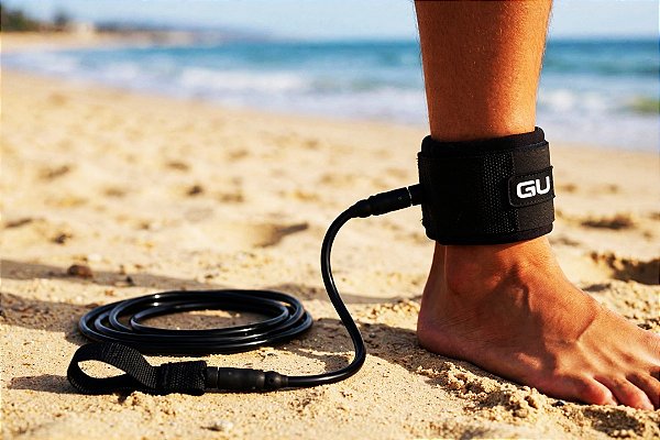 LEASH EXTREME SERIE BIG WAVE DUPLO ROTOR 8 MM X 7' PRETO