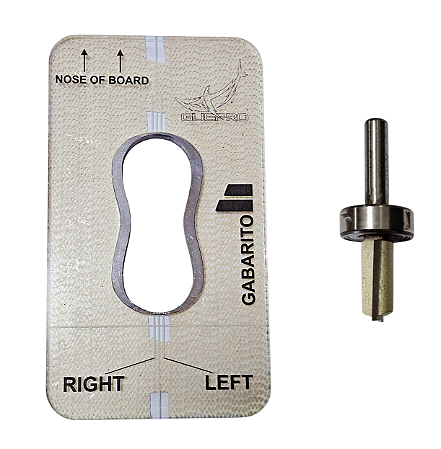 Guepro Gabarito Fcs2 Para Quilhas Com Anel Protetor E Fresa