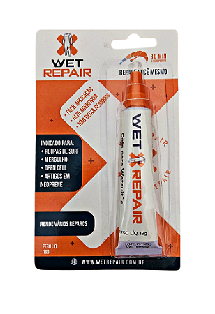 Cola Reparadora Para Roupa De Borracha Neoprene Wet Repair