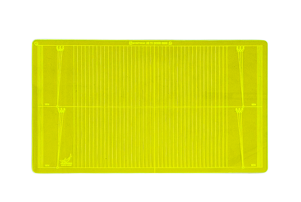 Régua Shaper Fluor Para Posicionamento De Quilha Guepro