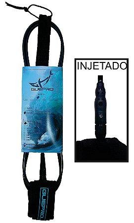 Leash Surf Pro Rotor 6,5 mm. x 6' Preto