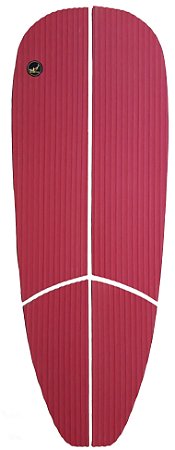 Deck Antiderrapante Stand Up Paddle Sup Vermelho