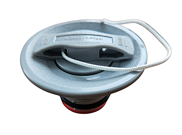 Reparo Valvula Inflavel Sup Bote Barco Cinza 8 Furos (corpo)