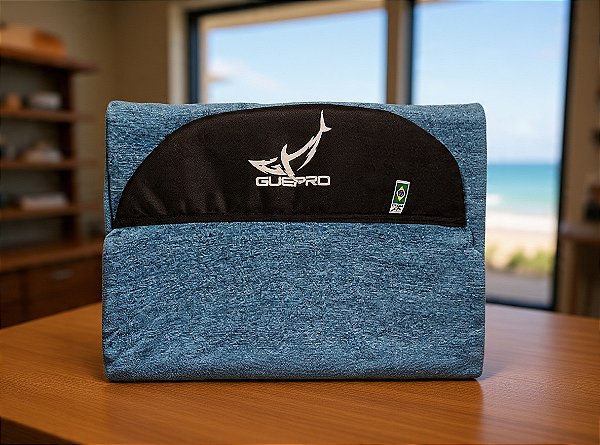 CAMISINHA ATOALHADA BODYBOARD GUEPRO AZUL WAVE