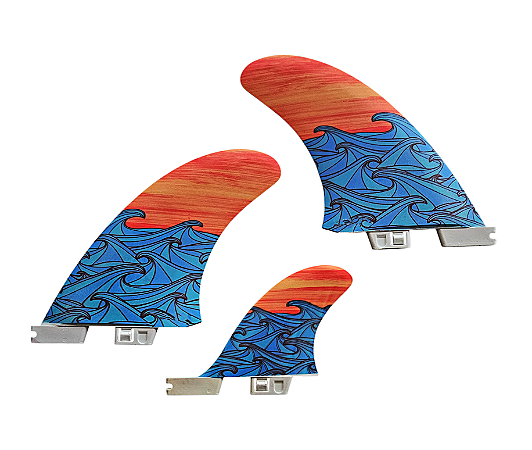 Quilha Similar Mark Richards Twin+ Estabilizador GF2 Cod.16