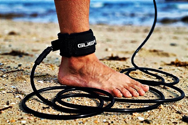 Leash Espiral Stand Up Paddle 6,5 mm. x 10' Preto