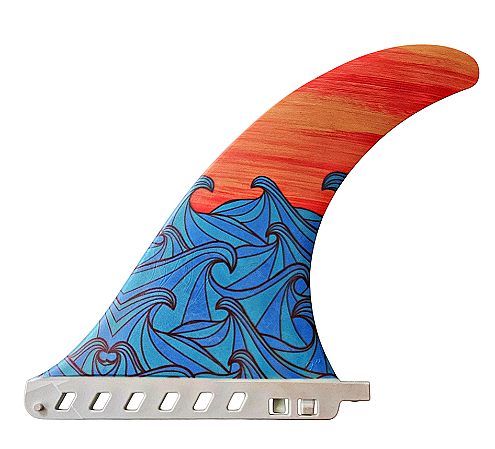 Quilha Central 9'' Longboard Sup Stand Up Paddle (cod.7)