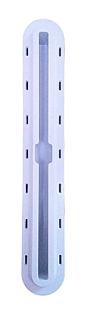 Caixa De Quilha Central Stand Up Paddle Long Board 8'' Extreme Branco