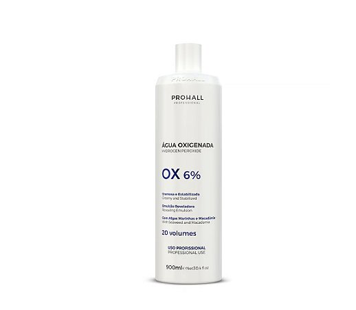 Água Oxigenada OX 20 Volumes Cream 900ml