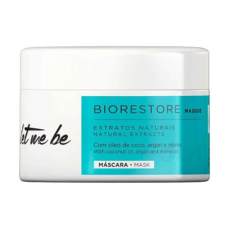 Biorestore Máscara Hidratação e Brilho 250g  - Let Me Be