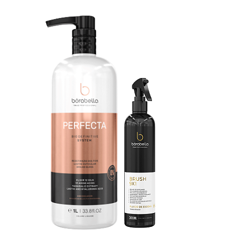 Borabella Progressiva Perfecta 1L + Fluido para Escova Brush