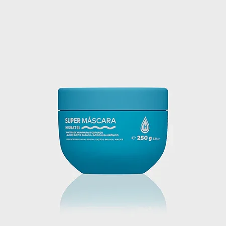 Hidratei Super Máscara Capilar Hidratação Profunda - Com Ácido Hialurônico