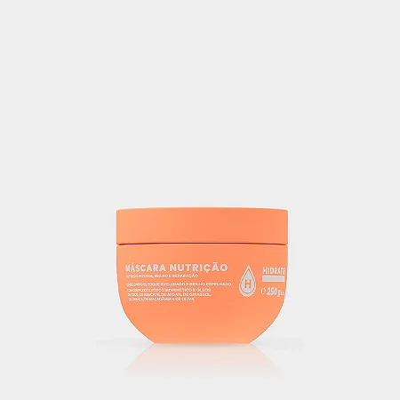 Máscara Linha Nutrição 250g Hidratei - Nutrição, Brilho e Maciez