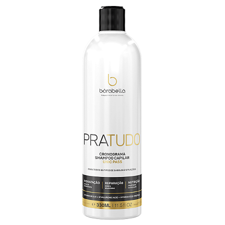 Borabella Shampoo Pra Tudo Hidrata Nutre Repara - 330ml