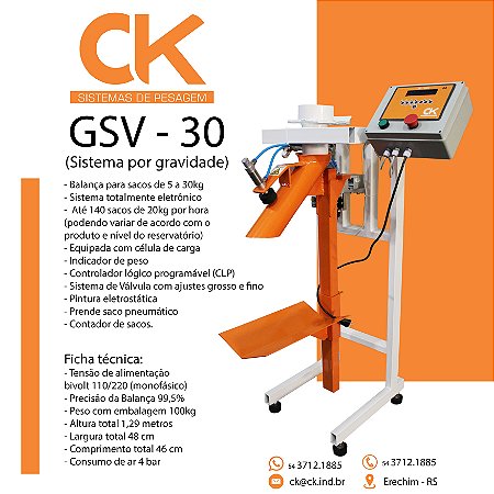 Balança Ensacadeira GSV-30