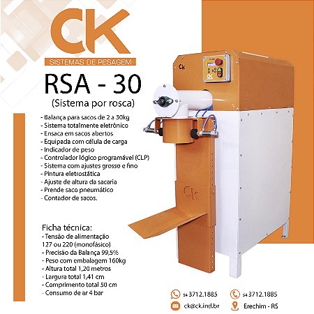 Balança Ensacadeira RSA-30