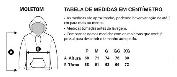 BLUSA MOLETOM #68 gol 1.6 CINZA TAMANHO:G