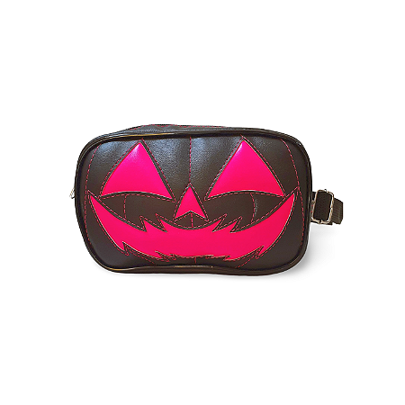 Pochete Pumpkin Preta e Rosa