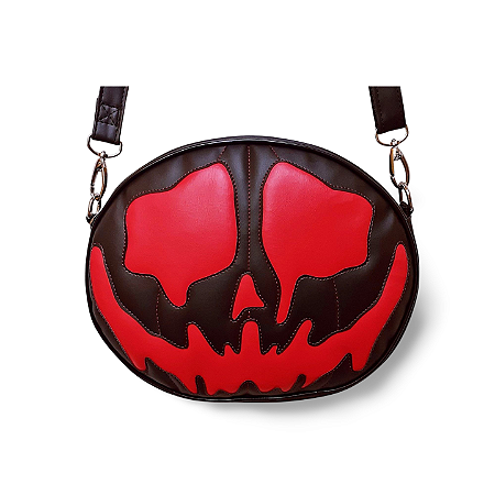 Bolsa Abóbora Halloween Alma Monster Red