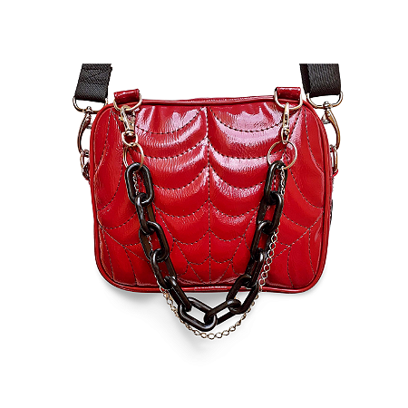 Bolsa Spider Web Red