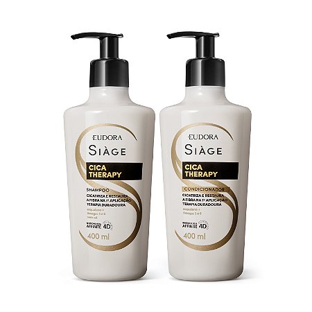 Combo Cica-Therapy: Shampoo 400ml + Condicionador 400ml