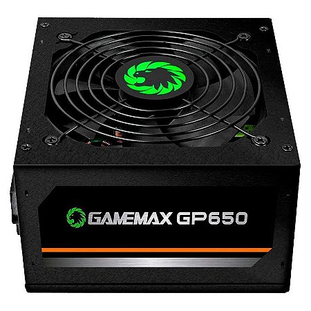 Fonte Gamemax 650W Reais 80Plus Bronze GP650