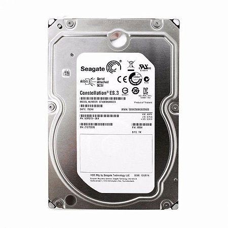 HD Seagate Constellation ES.3 4TB SAS 6GB/s 7200RPM 3.5”