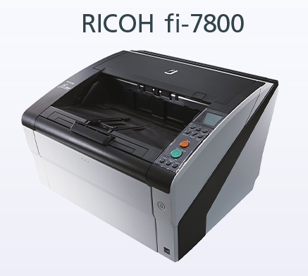 Scanner Ricoh fi-7800 - Produção