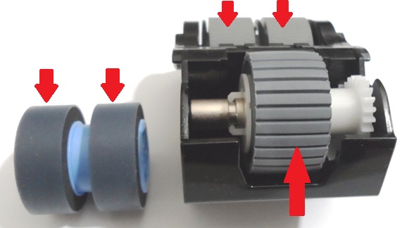 GENÉRICO - 4082B001AA - Exchange Roller Kit Scanners CANON