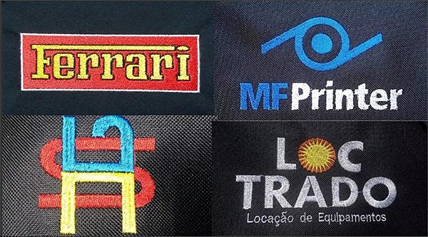 Porta Ferramentas de Enrolar Modelo Grande Bordado