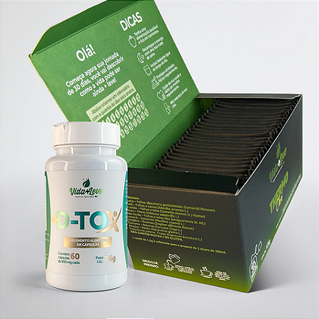 KIT XÔ RETENÇÃO - Dtox e Thermochá 30 dias