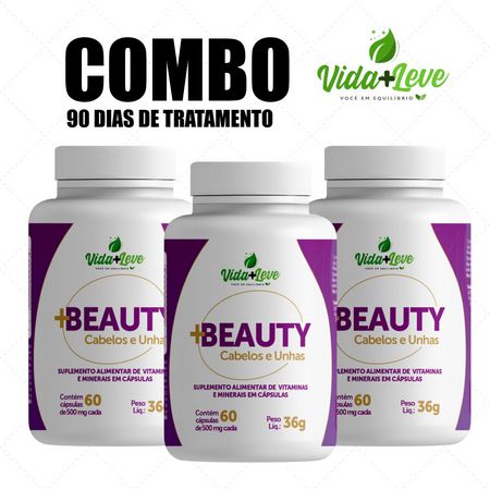 3 Frascos / +Beauty 90 dias