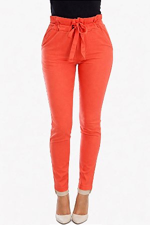 Calça Clochard - Vermelha | Coral