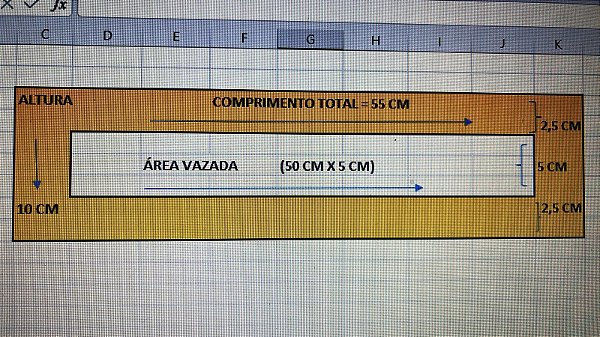 REGUA PARA ARTESANATO