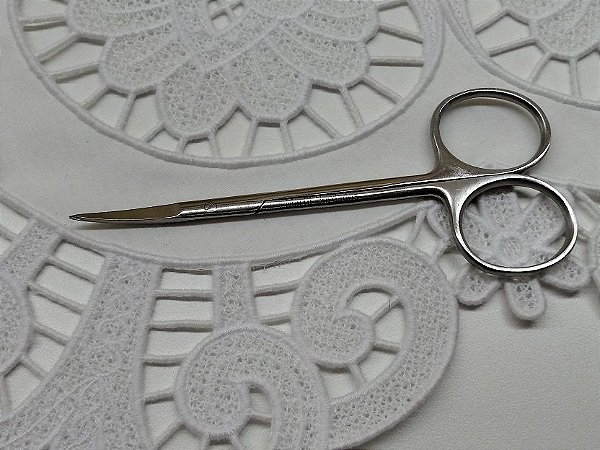 TESOURA PONTA FINA CURVA