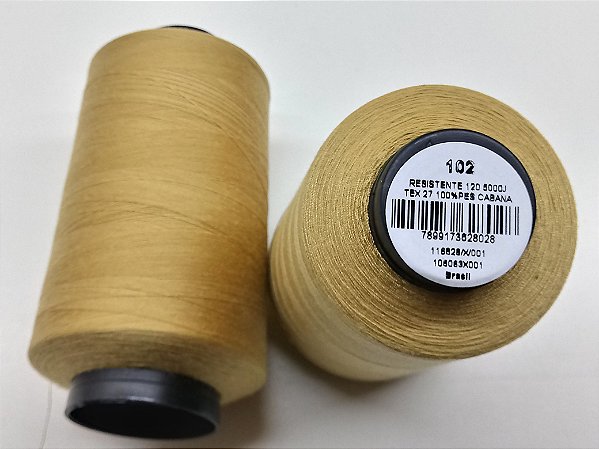 LINHA BORDADO E COSTURA FOSCA 4572MT CABANA / 102