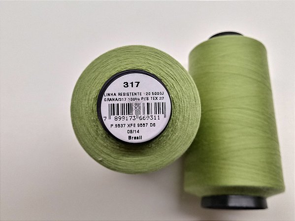 LINHA BORDADO E COSTURA FOSCA 4572MT GRANADA / 317
