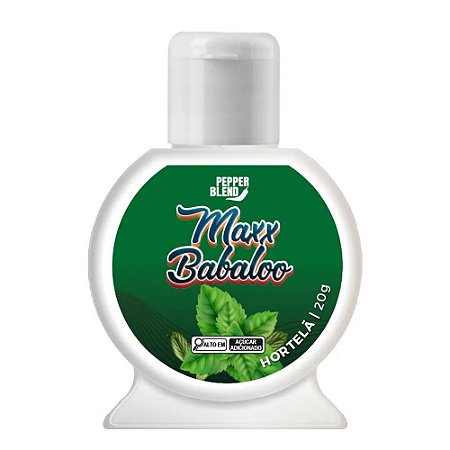 Maxx Babaloo Hortelã - Gel Comestível para Oral 20g Pepper Blend