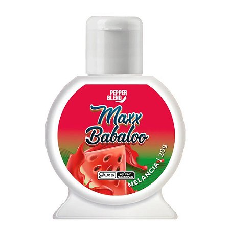 Maxx Babaloo Gel Comestível Melancia para Oral 20g Pepper Blend