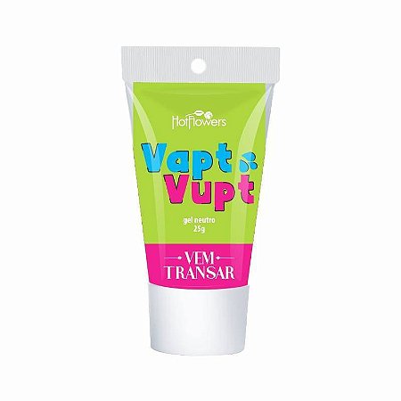 Vapt Vupt Gel Unissex Lubrificante Linha Vem Transar Hotflowers