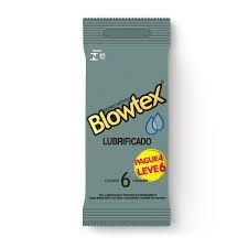 Preservativo Blowtex Lubrificado Pague 4 e Leve 6.