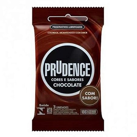 Preservativo Prudence Chocolate 3 unidades