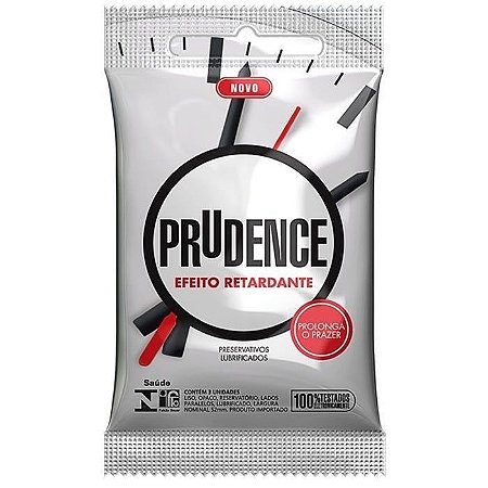 Preservativo Prudence Efeito Retardante 3 unidades