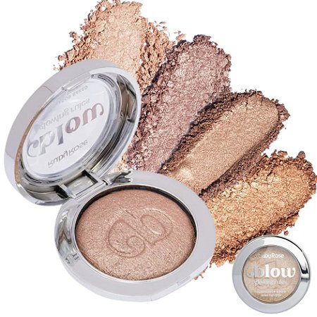 ILUMINADOR PIGMENTADO BAKED GLOWING RULES BLOW RUBY ROSE