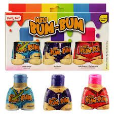 Gel Meu Bum Bum - kit c/3 geis 15gr - Pepper blend