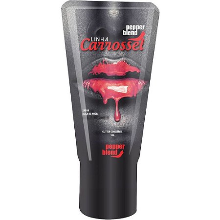 Gel comestivel carrossel Maça do Amor 18gr Pepper Blend