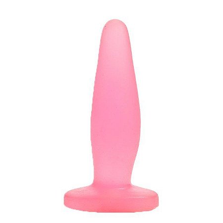 Plug Anal Rosa 12 x 3,5cm