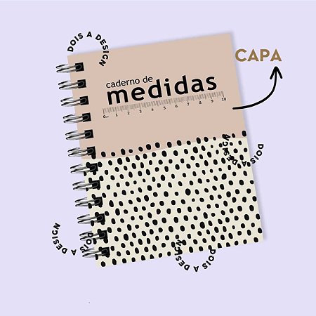 Caderno De Marcação de Medidas Para Costureira, Ficha Técnica Costura com Dados